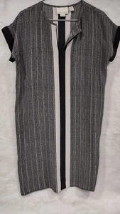 Womens Cynthia Rowley Silk Black / Cream Dress SIZE 8     Loc 7 - Picture 1 of 8