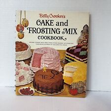 Betty Crocker’s Cake and Frosting Mix Cookbook First Edition 1st Print 1966