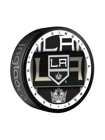 Los Angeles Kings Official NHL Medallion Collector Series Souvenir Hockey Puck Cover
