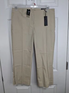 Express Editor Pants Women's 8 Beige Casual - Picture 1 of 12