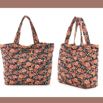 Nuevo con etiquetas Bolso de Mano Marc Jacobs Acolchado Flores Silvestres Cartera en Eclipse Floral #M948 Foto 1 de 4