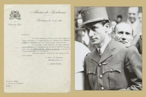 Jacques Chaban-Delmas (1915-2000) - Compagnon de la Libération - Lettre signée - Picture 1 of 3