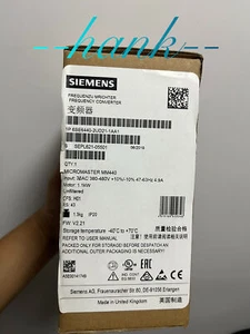 Brand New SIEMENS inverter 6SE6440-2UD21-1AA1 6SE6440-2UD21-1AA1 Fastshipping - Picture 1 of 2