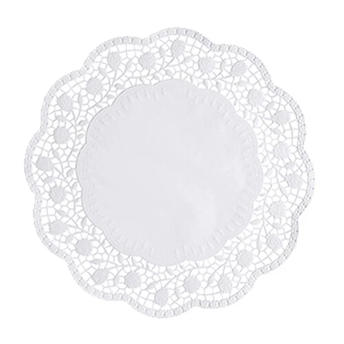 250 Tortenspitzen rund Ø 30 cm weiss Kuchenspitzen - Bild 1 von 1