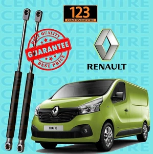 Ammortizzatori Molle a Gas Pistoni Pistoncini Cofano Motore Renault Trafic III - Foto 1 di 5