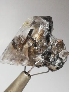 29 Carats NATURAL RARE Brookite Inclusion Quartz Crystal from Pakistan, (JC-9), - Picture 1 of 10