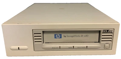 HP SCSI 50/60Hz 0.9A External Tape Drive  C7503-67201 C7503B C7503-69201 - Image 1 of 4