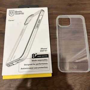 BodyGuardz Carve Case for Apple iPhone 13 (6.1”) W/Pureguard Clear PREOWNED - Picture 1 of 4