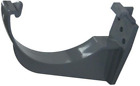 Floplast Half Round Guttering - Downpipes - Fittings 112mm Grey Guttering
