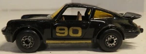 Vintage Matchbox Superfast Car Black Gold 1978 Porsche Turbo MB3 Die Cast Macau - Picture 1 of 18