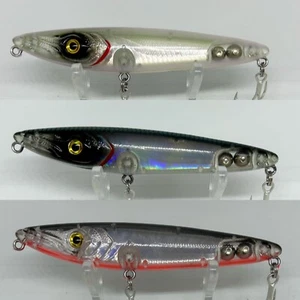 Fishing Sea Bass Pike Zander  Topwater Surface Slide & Glide Lure - Picture 1 of 27