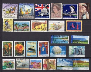 Australie un lot de 25 timbres oblitérés /TE5303a - Imagen 1 de 1
