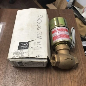 NEU GOULD DAMPFVENTIL Q-1-3T DAMPF 1/2 120 VOLT 60 ZYKLEN 20 WATT 5-200 PSI - Bild 1 von 9