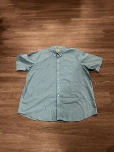 Vintage LL Bean Shirt Adult XXL Blue Button Wrinkle Free Traditional Fit Mens - Picture 1 of 6