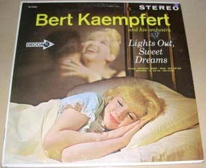 BERT KAEMPFERT - Lights Out, Sweet Dreams (LP, 1961) VG/VG+ - Picture 1 of 1