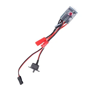 8000PWM 10A Brushed ESC Two Way Motor Speed Controller For 1/16 1/18 1/24 RC Car - Picture 1 of 10