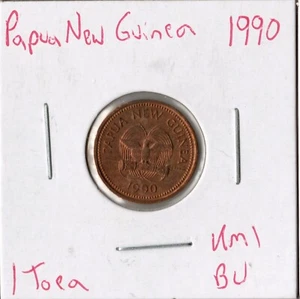 Moneda Papúa Nueva Guinea de 1 punta 1990 KM1 - Imagen 1 de 2