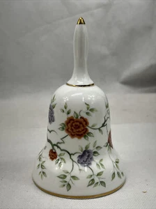 Danbury Mint Royal Adderley 1789 Fine Bone China Floral Bell - Picture 1 of 6