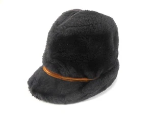 Sombrero de invierno vintage de piel sintética estilo ruso para hombre - Imagen 1 de 11