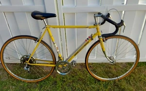 Peugeot Road Bike Vintage Yellow UO 8 Record du Monde size 54 - Picture 1 of 16