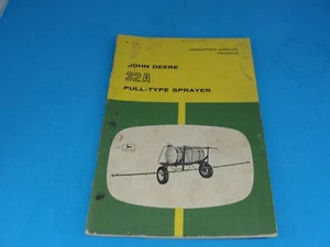 Vintage John Deere 32A Pull Type Sprayer Operators Manual OM B25126 - Picture 1 of 3