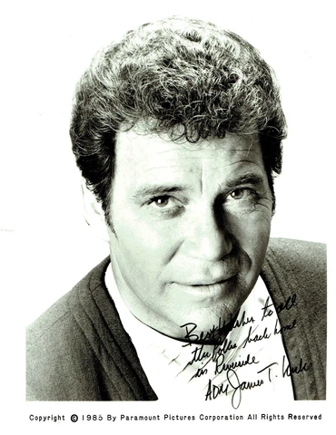 Autograph William Shatner, Admiral / Captain Kirk, Star Trek the Motion Picture Cover