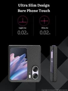 100% Ultra Slim Genuine 600D Aramid Fiber Case for OPPO - Picture 1 of 8