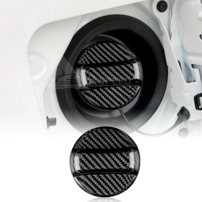 For Nissan Lucino Murano NP300 NV1500 NX Fuel Gas Tank Cap Black Carbon Fiber - Image 1 of 4