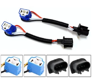 Conversion Wire 9008 H13 TO 9003 HB2 H4 Two Harness Head Light Bulb Connector OE - Picture 1 of 6