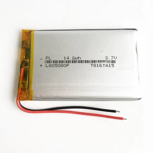 3.7V 4000mAh 14.8wh LiPo Li Polymer Rechargeable Battery 805080 For power bank - Picture 1 of 5