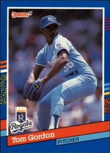 Tom Gordon 1991 Donruss BASEBALL #242 Kansas City Royals - Picture 1 of 2