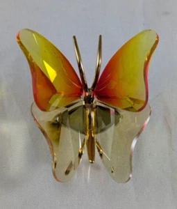 Swarovski Paradise Schmetterling Abala Rubin kleines Objekt Sterlingsilber - Bild 1 von 7