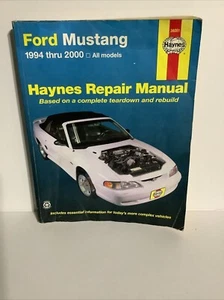 Haynes Repair Manual Ford Mustang 1994 thru 2003 #36051 - Picture 1 of 4