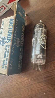 NOS ARCTURUS 25CA5 VACUUM TUBE - Image 1 of 4