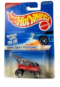 Hot Wheels Radio Flyer Wagon #374 Mattel 1996 First Editions Red NEW - Picture 1 of 14