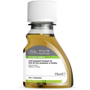 Winsor & Newton Malen medium Kalt Gepresst Leinsamen Öl 75ml - Picture 1 of 3