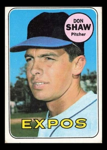 1969 Topps - #183 Don Shaw-Read Condition - Foto 1 di 2