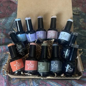 Nail Reserve Gel Polish Lot Starter Kit Vegan Remover Base Top Coat .5oz 12pc - Picture 1 of 6