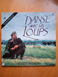 laserdisc 📀 DANSE AVEC LES LOUPS ( PAL ) 2 disques - Afbeelding 1 van 4