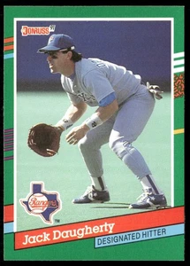 1991 DONRUSS JACK DAUGHERTY TEXAS RANGERS #576 - Picture 1 of 2
