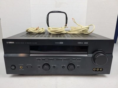 Yamaha RX-V550 7.2 Channel Receiver Bundle Monster XP Wire & Remote ** READ ** - Image 1 of 4