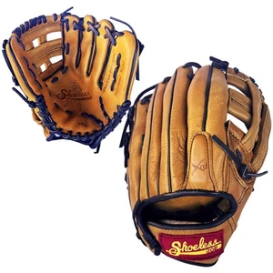 Shoeless Joe Double Play 11.5 Inch BN-BK1150HWR Baseball Glove - Brown/Black - Picture 1 of 1