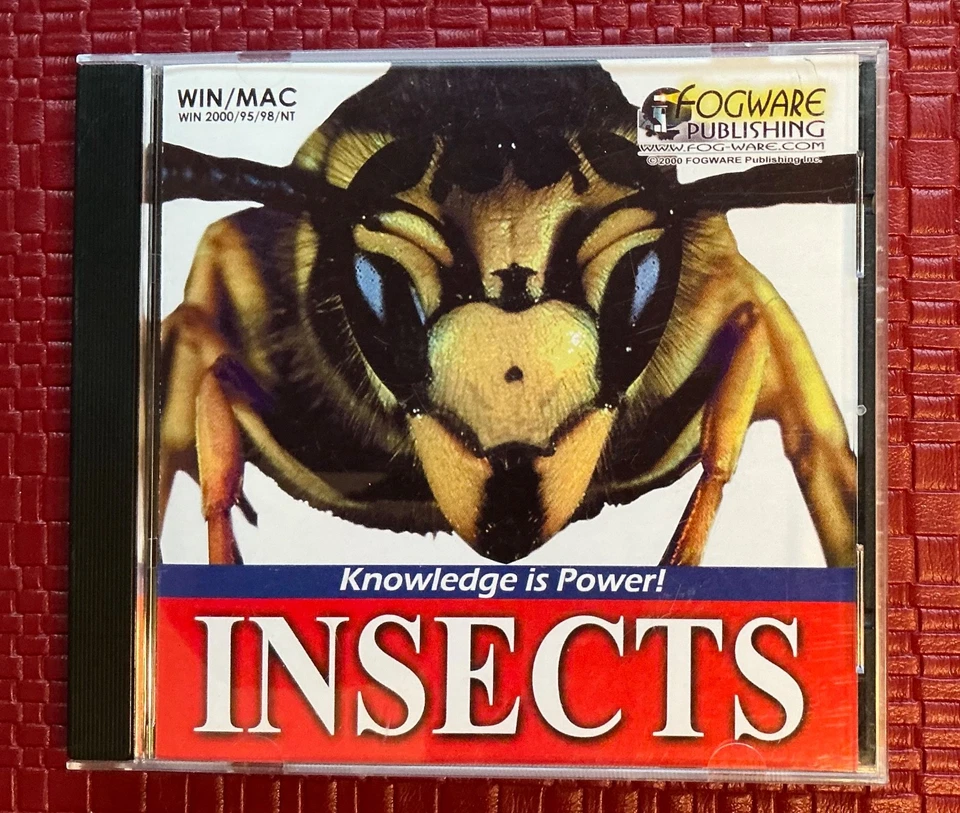 Zane: Insects Springtails through Wasps and Bees CD for Win/Mac - NEW CD in SLV - Image 1 of 3
