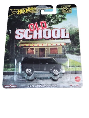 Hot Wheels поп-культура старая школа 1979 Dodge Ram фургон, Mattel новый! - Изображение 1 из 3