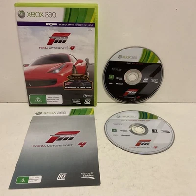 Forza Motorsports 4 Xbox 360 PAL - VGC - Free Post - image 1 of 3