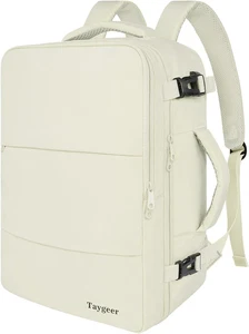 Mochila de viaje para mujer, mochila de transporte con puerto de carga USB y bolsa para zapatos - Imagen 1 de 12