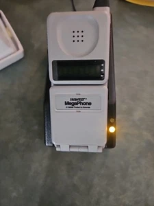 Vintage 90s US West Mega Phone With Charger Base Powers On - Afbeelding 1 van 5