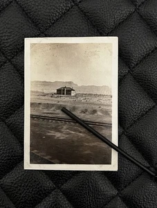 Antikes 1910er Buch Cliffs Green River Utah öffentliche Schule ? vom Zug gesehen Foto - Bild 1 von 2