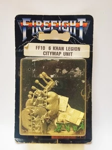 1991 ALTERNATIVE ARMIES - FIREFIGHT FF10 6 KHAN LEGION CITYMAP UNIT - WARHAMMER - Picture 1 of 7