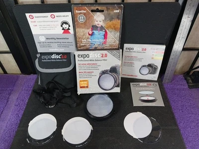 expodisc 2.0 Professional White Balance Filter 77 MM w/Pouch, meter's 18%... - Image 1 of 4